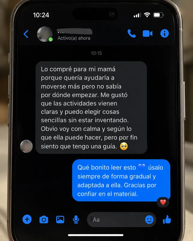 Captura del mensaje de un cliente