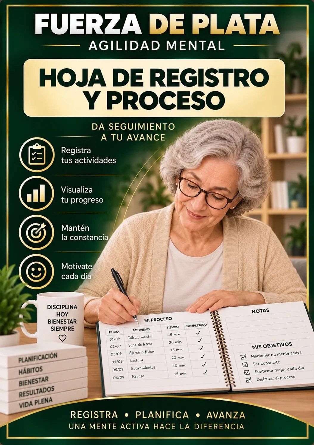 Hoja de registro y proceso